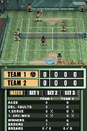 Powerplay Tennis (USA) screen shot game playing